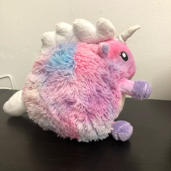 Squishable Snugglemi Snackers  Cotton Candy Baby Unicorn Bite Size Stuffed Plush - Picture 2 of 4